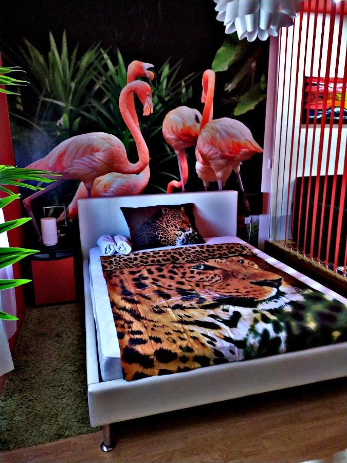 Flamingos Apartman & Fitness Centar Osijek - Blizina Bolnice Kbc Osijek Ngoại thất bức ảnh