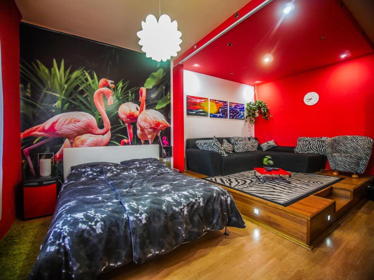 Flamingos Apartman & Fitness Centar Osijek - Blizina Bolnice Kbc Osijek Ngoại thất bức ảnh